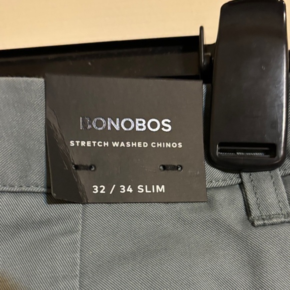 NWT Bonobos Men's Blue Chinos 32/34 - Picture 7 of 11